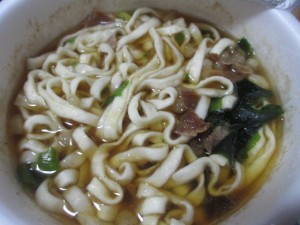 トップバリュー 肉うどん