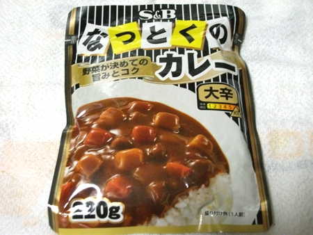 エスビー なっとくのカレー 大辛
